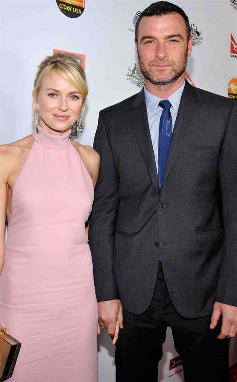 Pretty In Pink From Naomi Watts And Liev Schreiber Romance Rewind E