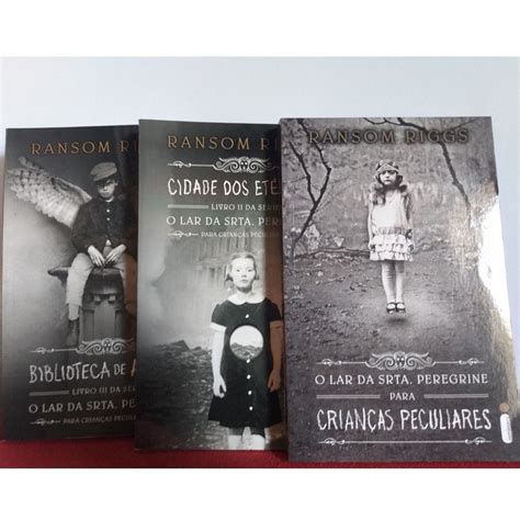 O Lar Das Crianças Peculiares Livros Ordem - Livro O lar da Srta. Peregrine para Crianças Peculiares | Shopee Brasil