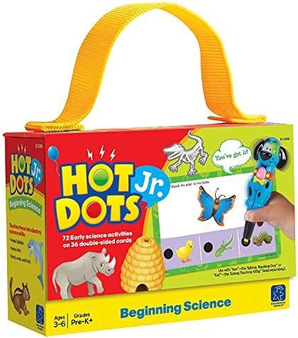 Amazon Educational Insights Hot Dots Jr Card Set Beginning
