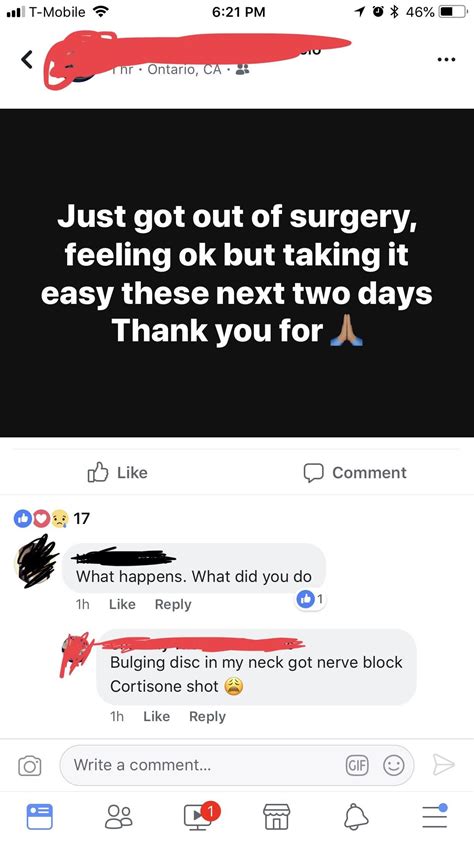 Cortisone Shot = Surgery : r/insanepeoplefacebook