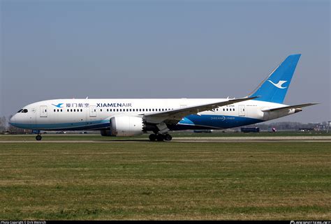 B 2769 Xiamen Airlines Boeing 787 8 Dreamliner Photo By Dirk Weinrich