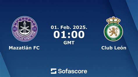 Estatísticas De Club León X Mazatlán Fútbol Club - Mazatlán FC vs Club León resultados en vivo, H2H y alineaciones | Sofascore