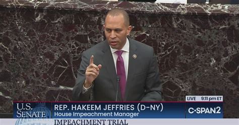 User Clip: Hakeem Jeffries: "High Crimes and Misdemeanors—That's What ...