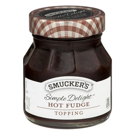 Smuckers Simple Delight Hot Fudge Topping 115 Oz