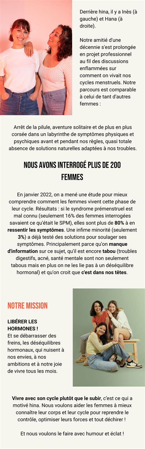 hina | Les cures anti-SPM naturelles et ciblées