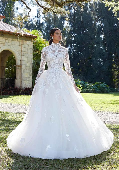 Mori Lee Grazia High Neck Bridal Dress