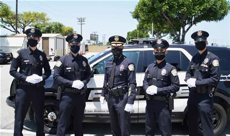 0702 Los Angeles Airport Police Swear In Four New Officers