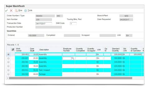 Jd Edwards Enterpriseone Manufacturing Management Applications Oracle