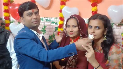 Bhaiya Bhabhi Ki Anniversary Ka Celebration 🎊🎊🎊🎂🎂🎂 Youtube