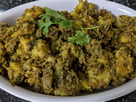 Homemade Aloo Methi Sabzi Recipe — Chhayas Food