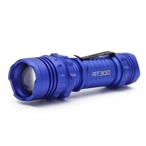 Misc - Blue Tactical Flashlight 300 Lumens Ultra Bright LED - Sharp ...