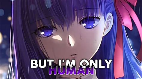 Nightcore Human Lyrics Youtube