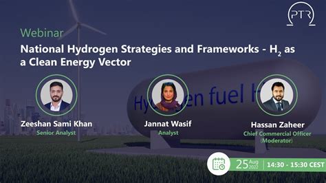 Webinar National Hydrogen Strategies And Frameworks H2 As A Clean