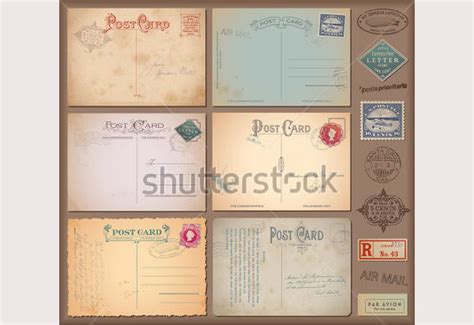 35 Best Vintage Postcard Design Templates For Inspirations Free