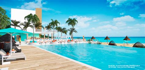 First Look At Club Med Cancun Yucatans New Aguamarina Pool Travelweek