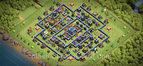 Farming Base Th13 With Link Anti 3 Stars Hybrid Clash Of Clans 2023