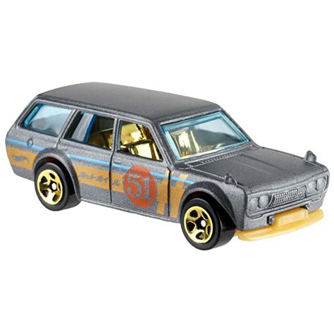 Hot Wheels Krom Ve Alt N Zel Seri Datsun Wagon Ghn Arma An Oyuncak