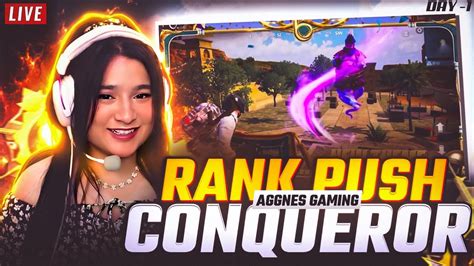 Day Serious Rank Push Conqueror Top Livebgmi Live Youtube