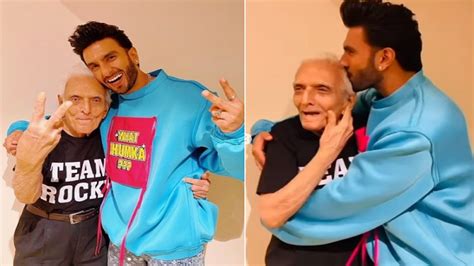 Ranveer Singhs Adorable Post With Grandfather Wins Internet