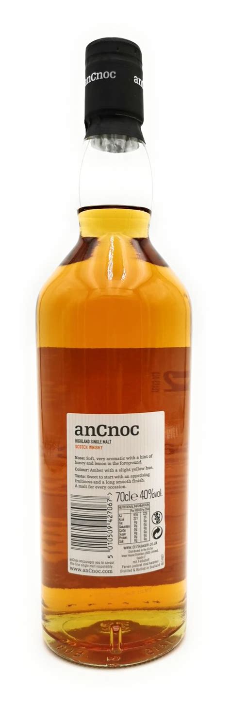 Spirituosen Aktion AnCnoc Highland 12 Jahre Single Malt Scotch