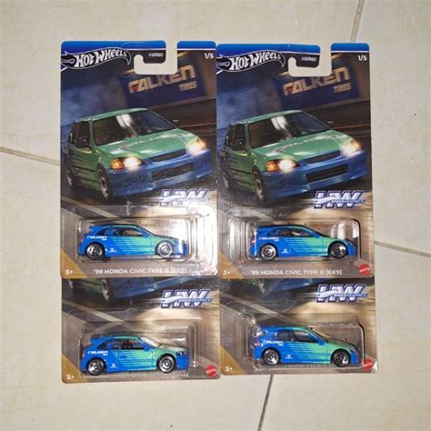 Jual Hot Wheels Speed Graphics Honda Civic Type R EK Falken Tires Mazda RX Shopee Indonesia
