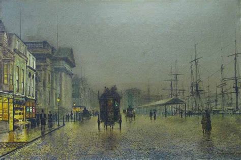 Salthouse Dock Liverpool John Atkinson Grimshaw