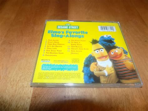 SESAME STREET ELMOS FAVORITE SING ALONGS Elmo PBS Song 13 Songs Music ...