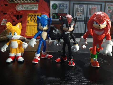 Sonic Movie 3 Figures Sonic Tails Knuckles And Shadow AWESOME : r ...