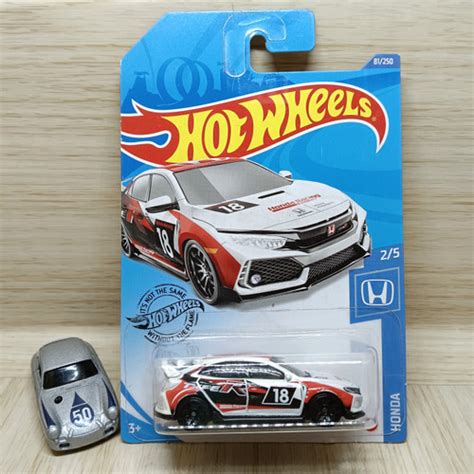 Jual Hot Wheels 2018 Honda Civic Type R Putih Racing Kota Cirebon Onederpull Indonesia
