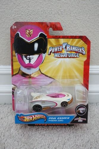 BRAND NEW HOT WHEELS SABAN S POWER RANGERS MEGAFORCE PINK RANGER RARE EBay