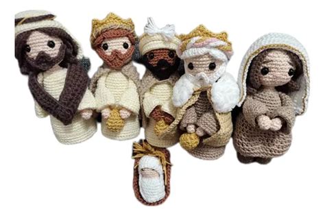 Nacimiento Amigurumi Tejido A Crochet Envío gratis