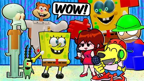 Spongebob Meets Fnf Friday Night Funkin Vs Dave And Bambi Pineapple Edition Fnf Mods 163