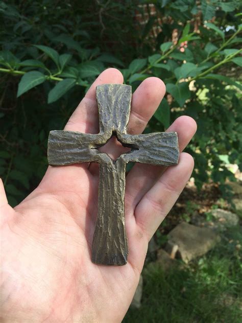 Split Cross Friederickes Cross Blacksmiths Cross Etsy Crosses