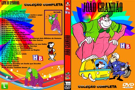 CAPAS EM SÉRIE CAPA DVD SÉRIE JOÃO GRANDÃO