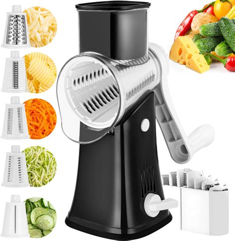 Amazon Yabano Rotary Cheese Grater Cheese Shredder With Handle