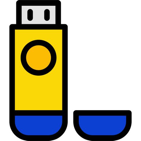 Usb Generic Outline Color Icon