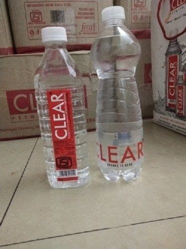 1ltr Packaging Size Clear Premium Water Packaged Drinking Water Bottle