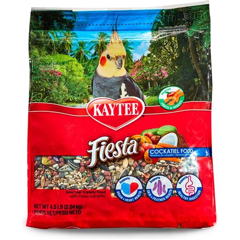 Kaytee Fiesta Variety Mix Cockatiel Food Lb Bag Chewy