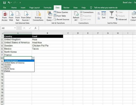 How To Create A Drop Down List In Excel For Entire Column Printable