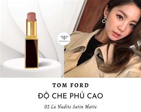 Son Tom Ford La Nudite Satin Matte Màu Cam Nude Giá Tốt