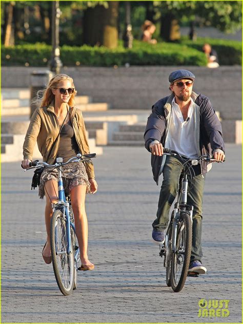 Leonardo DiCaprio & Erin Heatherton: Biking Twosome!: Photo 2675287 ...