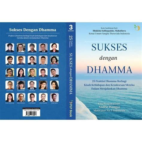 Jual Buku Sukses Dengan Dhamma Ditulis Oleh Praktisi Dhamma Buku