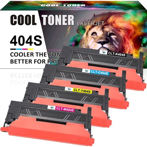 Cool Toner Compatible Toner Replacement For Samsung CLT K404S CLT C404S