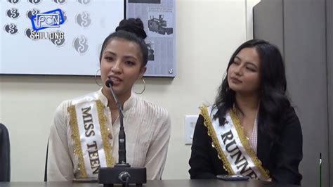 Yn Pynlong Ka Mytds Ia Ka Miss Meghalaya Bad Miss Teen Meghalaya