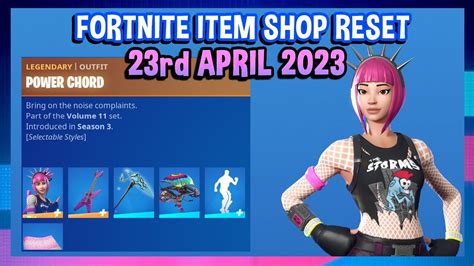 New Italk S Locker Bundle Fortnite Item Shop Reset 23rd April 2023 Youtube