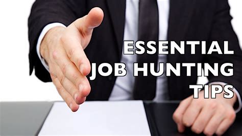 6 Essential Job Hunting Tips Youtube