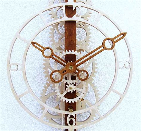 Quartus Wooden Clock Kit Etsy