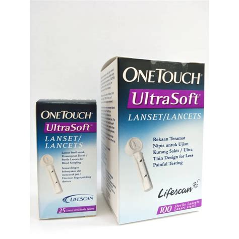 One Touch Ultra Soft Lancets S S Shopee Malaysia