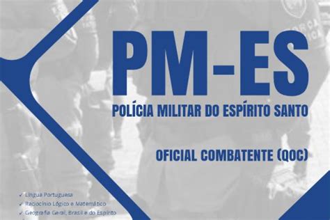 Baixar Apostila PM ES Em PDF Oficial Combatente QOC 2024