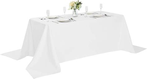 Amazon Rectangle Tablecloth X Inch Washable Polyester Fabric